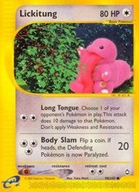 Lickitung (90) [Aquapolis] | Empire Gaming NC