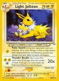 Light Jolteon (48) [Neo Destiny] | Empire Gaming NC