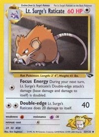 Lt. Surge's Raticate (53) [Gym Challenge] | Empire Gaming NC