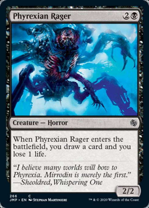 Phyrexian Rager [Jumpstart] | Empire Gaming NC