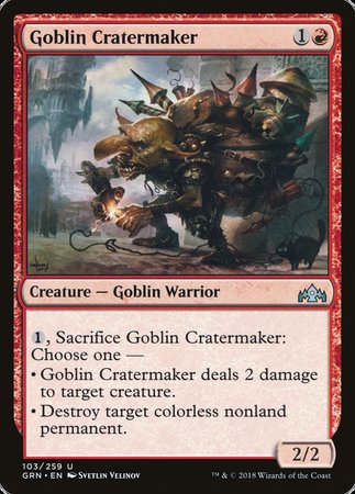 Goblin Cratermaker [Guilds of Ravnica] | Empire Gaming NC