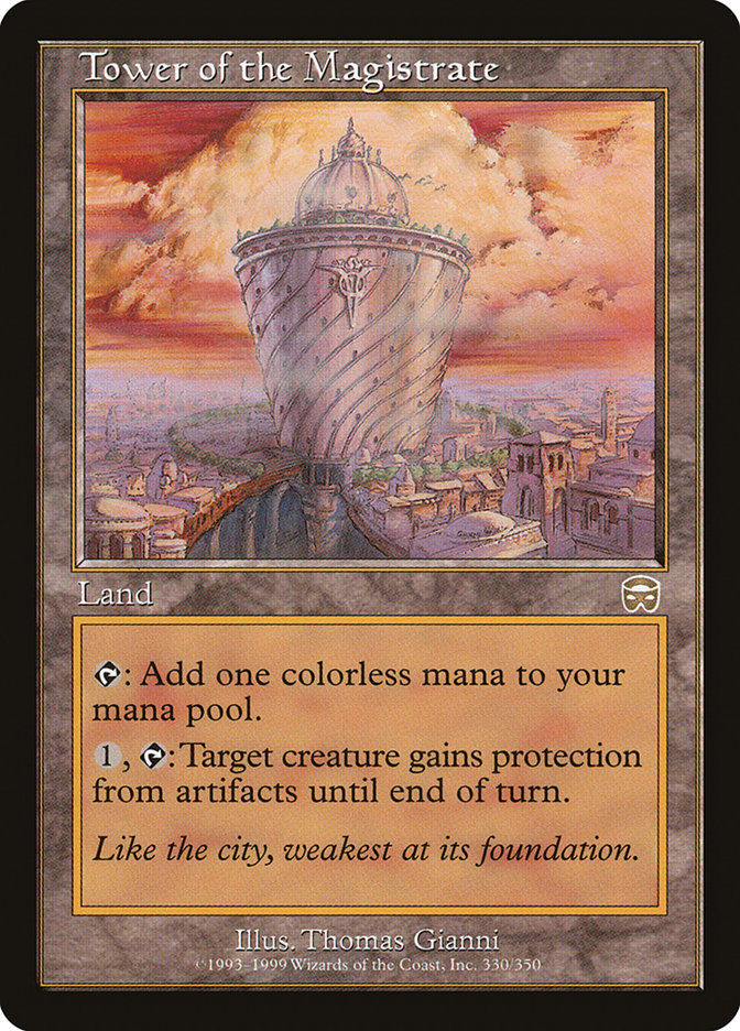 Tower of the Magistrate [Mercadian Masques] | Empire Gaming NC