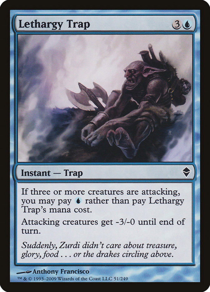 Lethargy Trap [Zendikar] | Empire Gaming NC