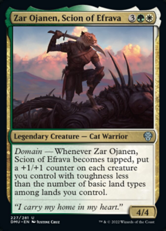 Zar Ojanen, Scion of Efrava [Dominaria United] | Empire Gaming NC