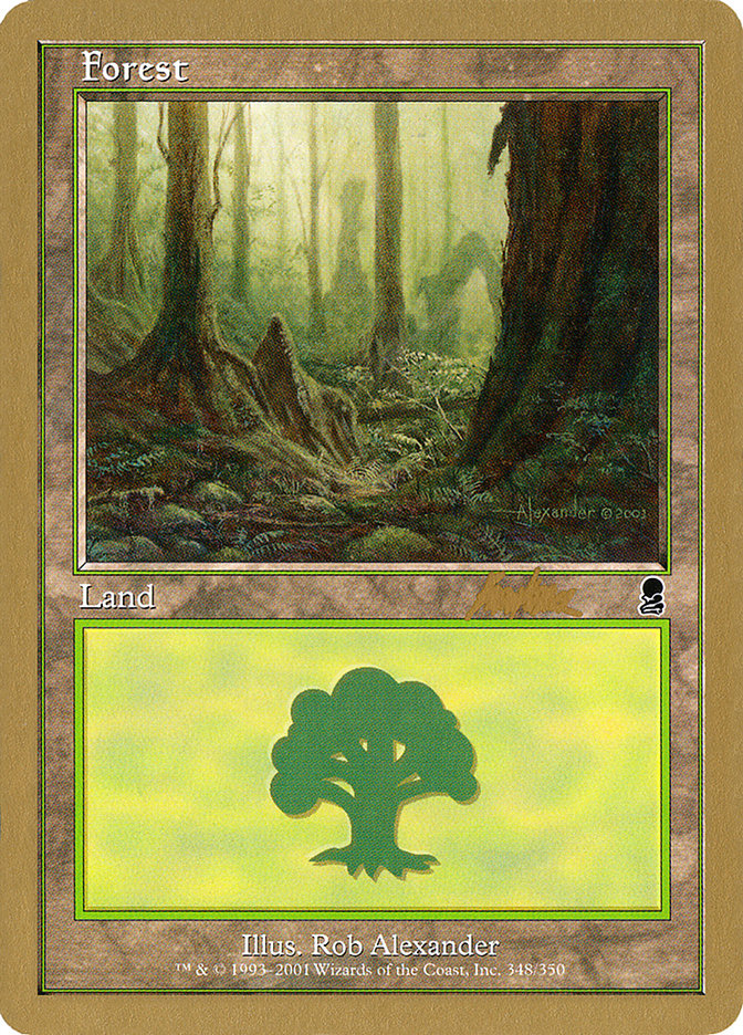 Forest (bk348) (Brian Kibler) [World Championship Decks 2002] | Empire Gaming NC