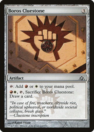 Boros Cluestone [Dragon's Maze] | Empire Gaming NC