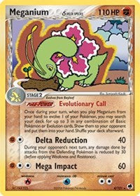 Meganium (Delta Species) (4) [Dragon Frontiers] | Empire Gaming NC