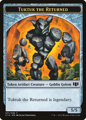 Daretti, Scrap Savant Emblem // Tuktuk the Returned Double-sided Token [Commander 2014 Tokens] | Empire Gaming NC