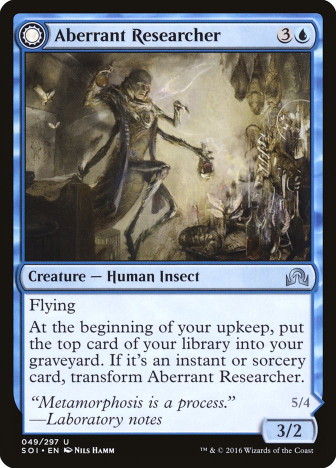 Aberrant Researcher // Perfected Form [Shadows over Innistrad] | Empire Gaming NC