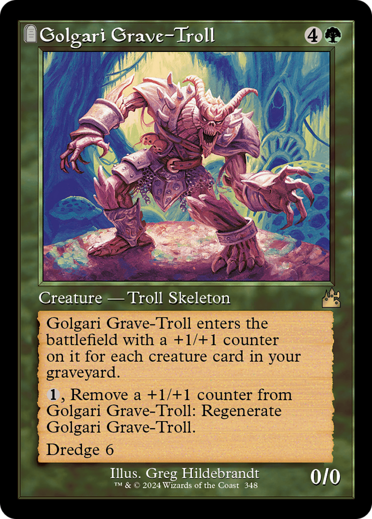 Golgari Grave-Troll (Retro Frame) [Ravnica Remastered] | Empire Gaming NC