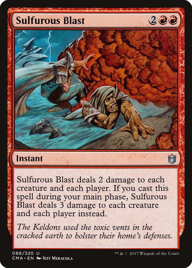 Sulfurous Blast [Commander Anthology] | Empire Gaming NC