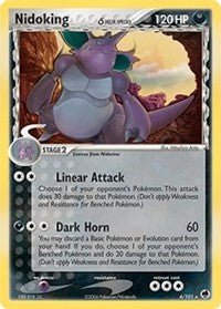 Nidoking (Delta Species) (6) [Dragon Frontiers] | Empire Gaming NC