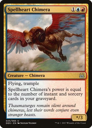 Spellheart Chimera [Duel Decks: Mind vs. Might] | Empire Gaming NC