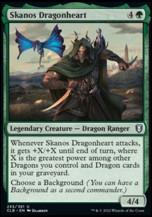 Skanos Dragonheart [Commander Legends: Battle for Baldur's Gate] | Empire Gaming NC