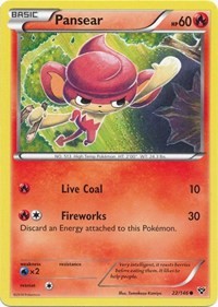 Pansear (22) [XY Base Set] | Empire Gaming NC