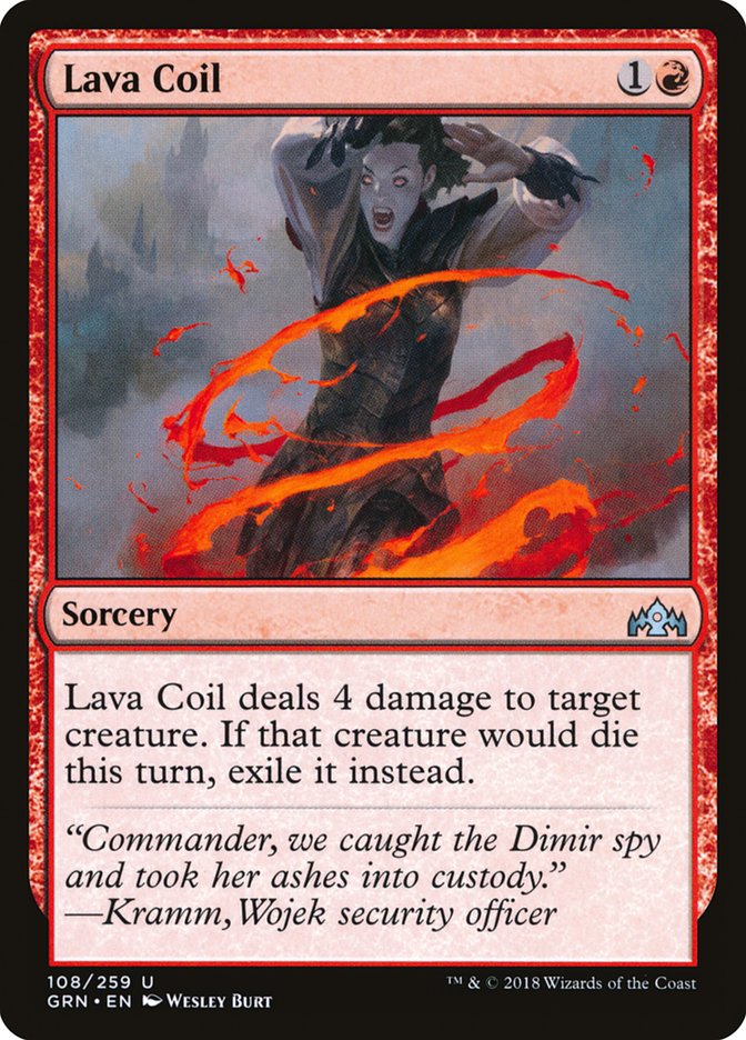 Lava Coil [Guilds of Ravnica] | Empire Gaming NC