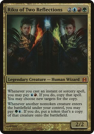 Riku of Two Reflections (Oversized) [Commander 2011 Oversized] | Empire Gaming NC