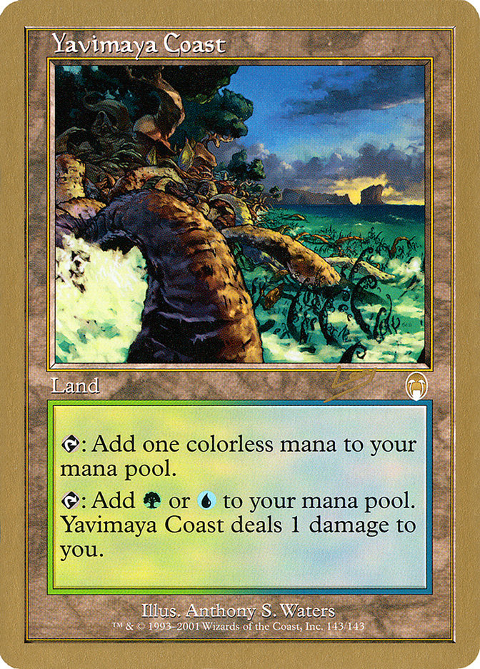 Yavimaya Coast (Raphael Levy) [World Championship Decks 2002] | Empire Gaming NC