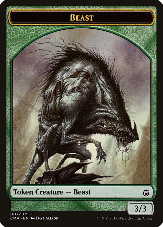 Beast (007/019) [Commander Anthology Tokens] | Empire Gaming NC