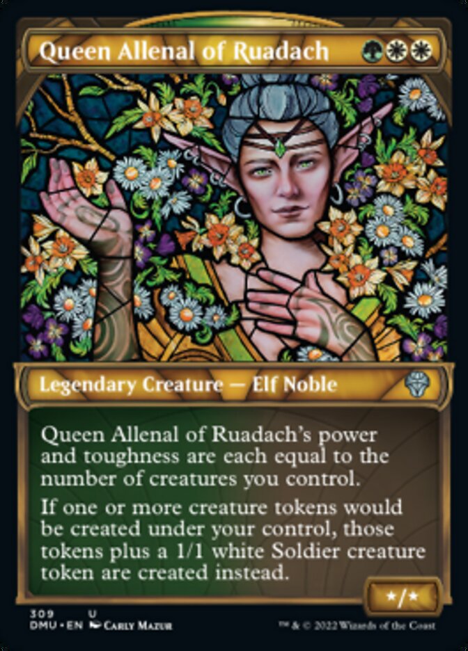 Queen Allenal of Ruadach (Showcase) [Dominaria United] | Empire Gaming NC