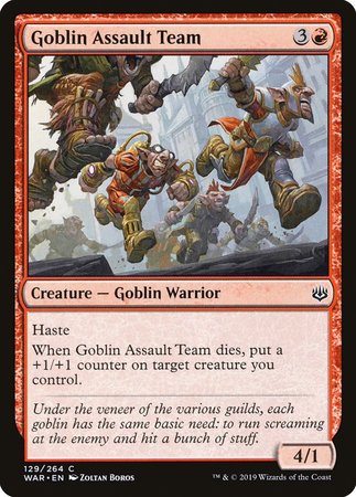 Goblin Assault Team [War of the Spark] | Empire Gaming NC