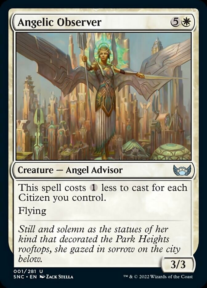 Angelic Observer [Streets of New Capenna] | Empire Gaming NC