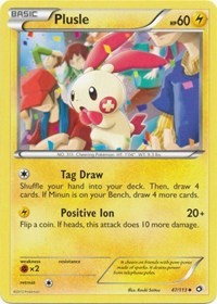 Plusle (47) [Legendary Treasures] | Empire Gaming NC