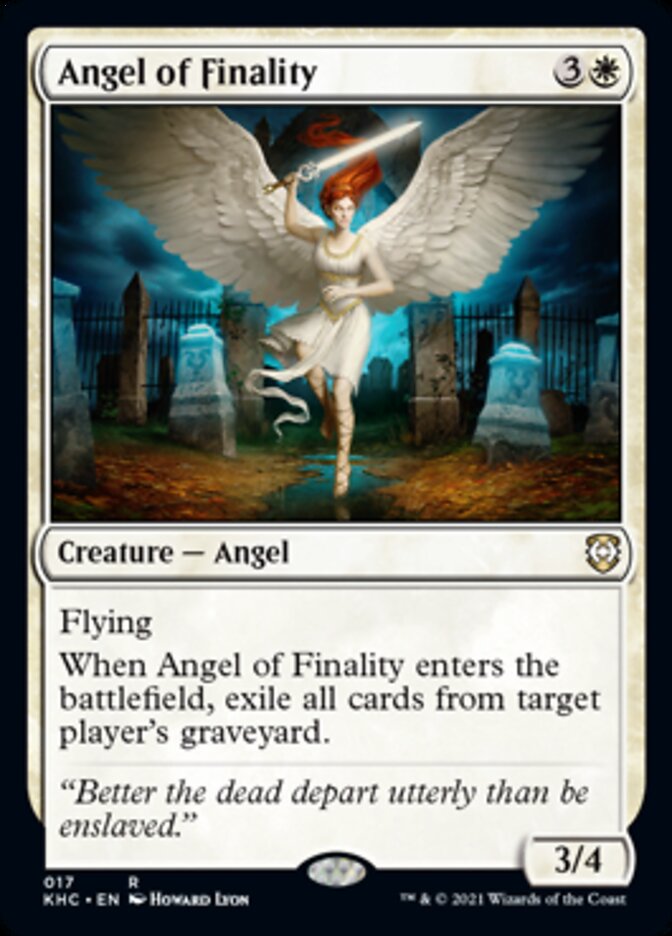 Angel of Finality [Kaldheim Commander] | Empire Gaming NC