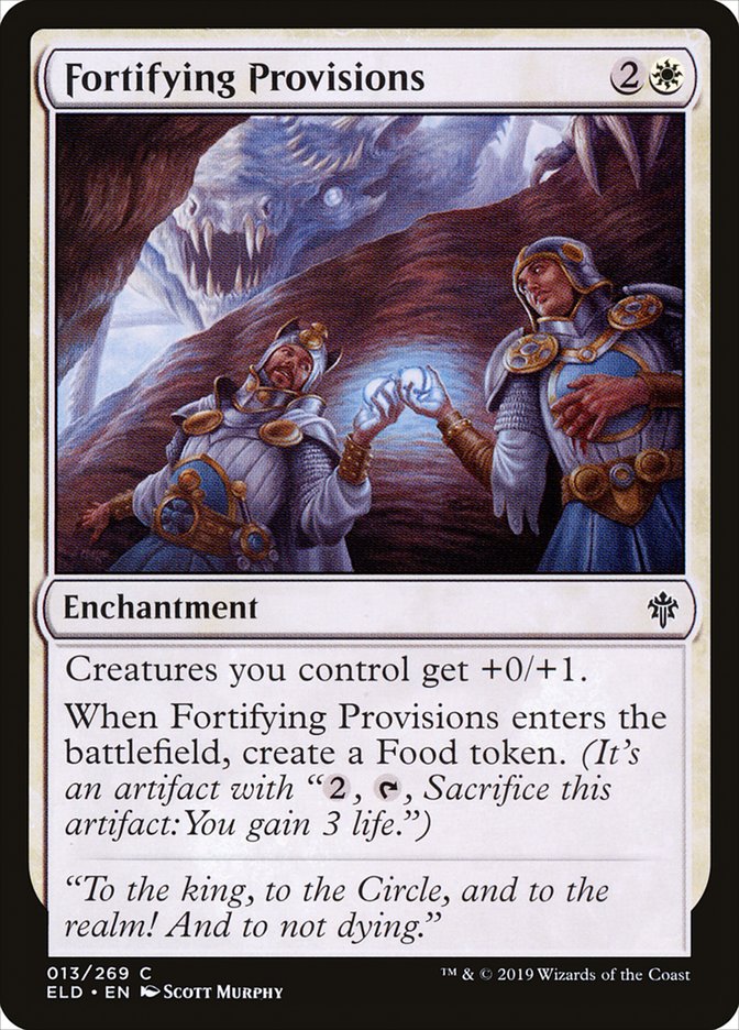 Fortifying Provisions [Throne of Eldraine] | Empire Gaming NC