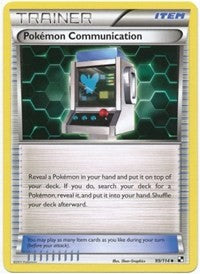 Pokemon Communication (99) [Black and White] | Empire Gaming NC