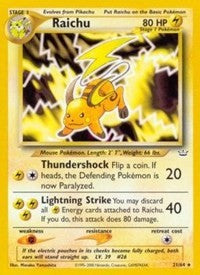 Raichu (21) [Neo Revelation] | Empire Gaming NC