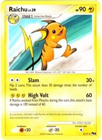 Raichu (3) [POP Series 9] | Empire Gaming NC