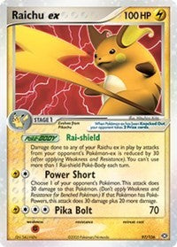 Raichu ex (97) [Emerald] | Empire Gaming NC