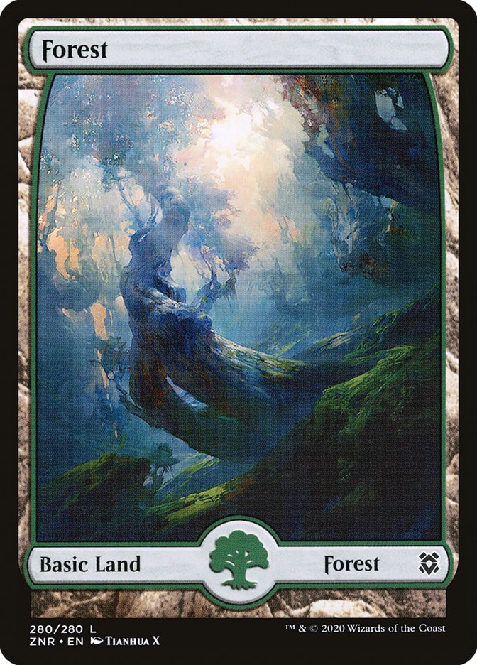 Forest (280) [Zendikar Rising] | Empire Gaming NC