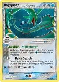 Rayquaza (16 - Delta Species) (16) [Holon Phantoms] | Empire Gaming NC