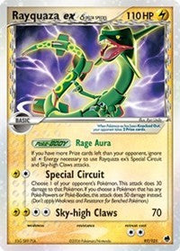 Rayquaza ex (Delta Species) (97) [Dragon Frontiers] | Empire Gaming NC