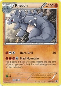 Rhydon (61) [XY Base Set] | Empire Gaming NC