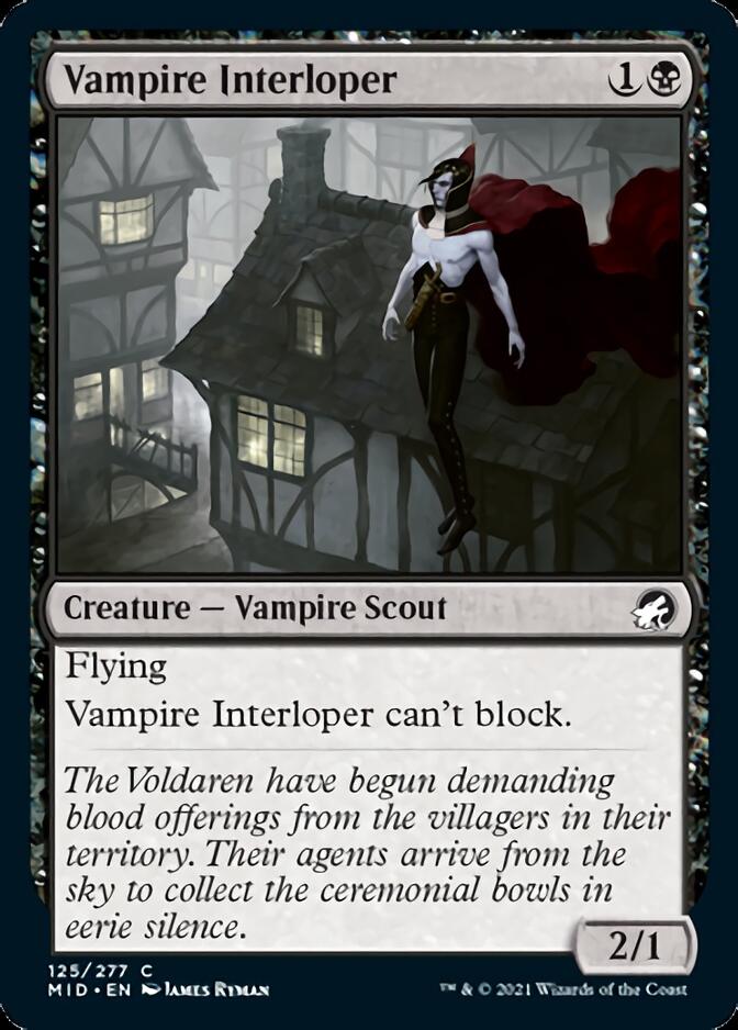 Vampire Interloper [Innistrad: Midnight Hunt] | Empire Gaming NC