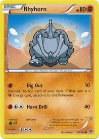 Rhyhorn (60) [XY Base Set] | Empire Gaming NC