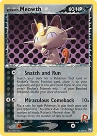 Rocket's Meowth (46) [Team Rocket Returns] | Empire Gaming NC