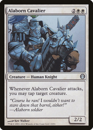 Alaborn Cavalier [Duel Decks: Knights vs. Dragons] | Empire Gaming NC