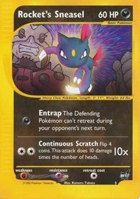 Rocket's Sneasel (5) [Best of Promos] | Empire Gaming NC