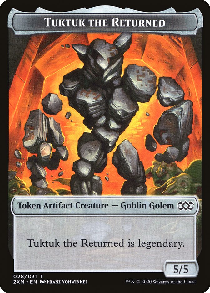 Tuktuk the Returned Token [Double Masters] | Empire Gaming NC