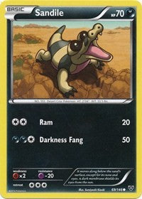 Sandile (69) [XY Base Set] | Empire Gaming NC