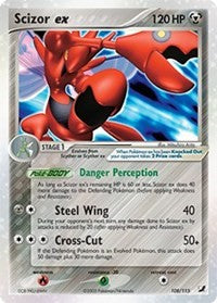 Scizor ex (108) [Unseen Forces] | Empire Gaming NC