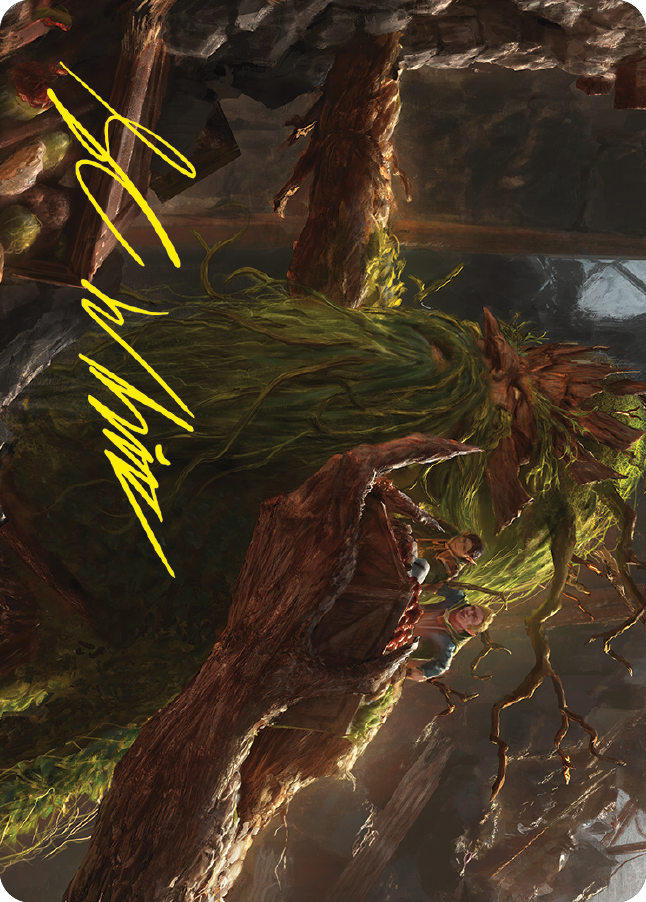 Treebeard, Gracious Host Art Card (Gold-Stamped Signature) [The Lord of the Rings: Tales of Middle-earth Art Series] | Empire Gaming NC