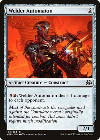 Welder Automaton [Aether Revolt] | Empire Gaming NC