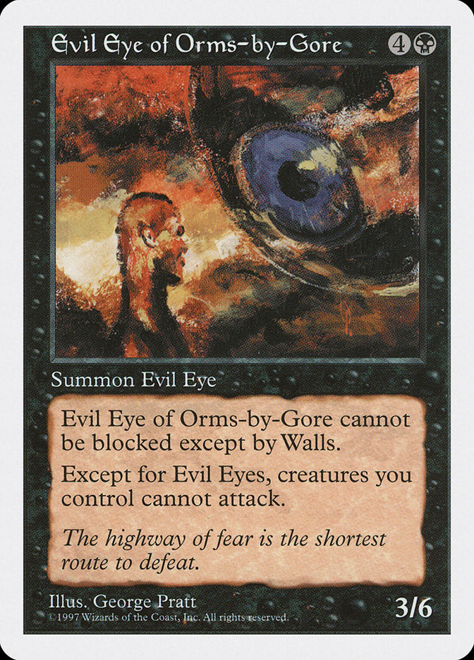 Evil Eye of Orms-by-Gore [Fifth Edition] | Empire Gaming NC