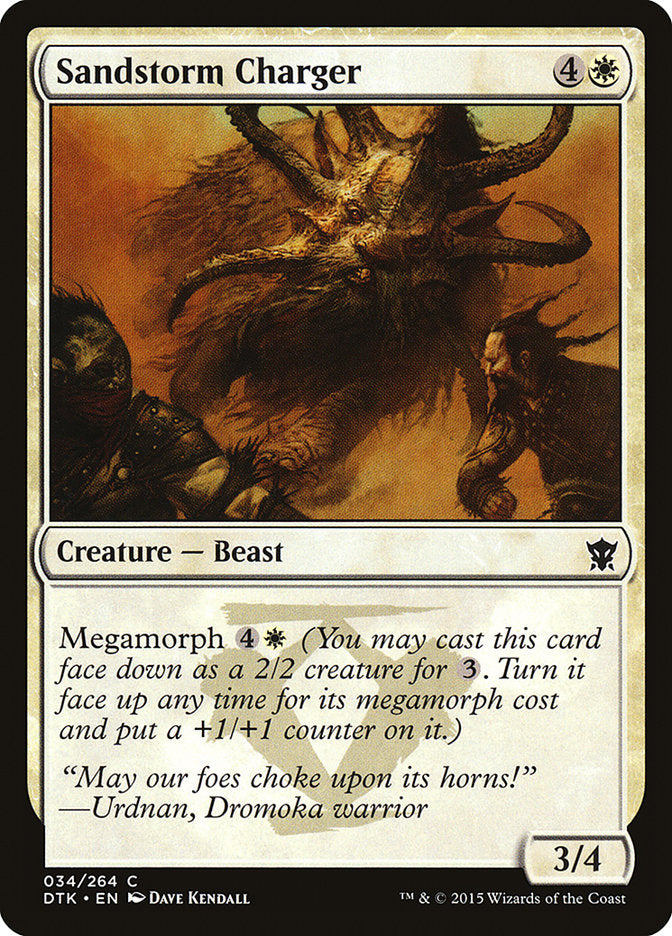 Sandstorm Charger [Dragons of Tarkir] | Empire Gaming NC