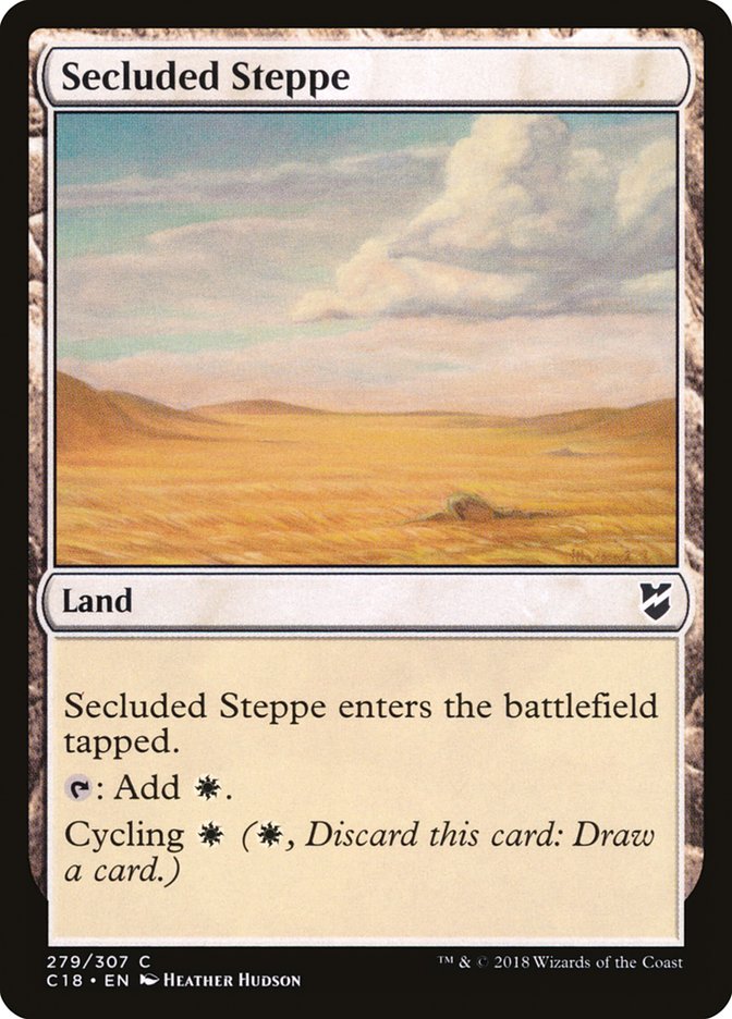 Secluded Steppe [Commander 2018] | Empire Gaming NC